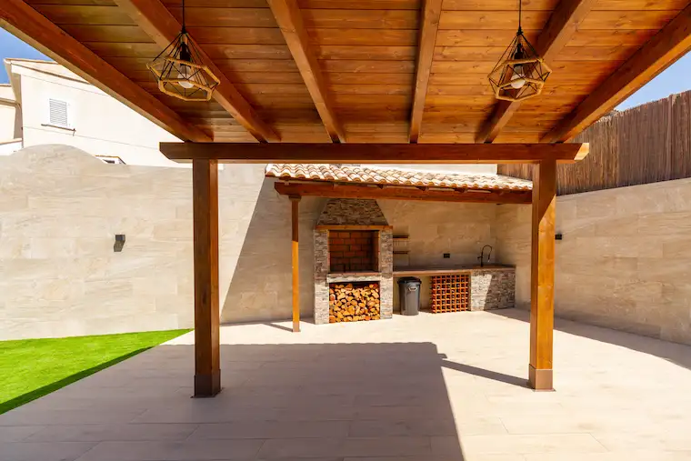 Zona de barbacoa en Valencia