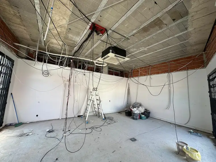 Instalación eléctrica en local comercial Valencia