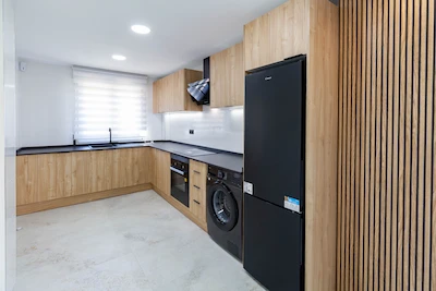 Cocina reformada moderna en Valencia